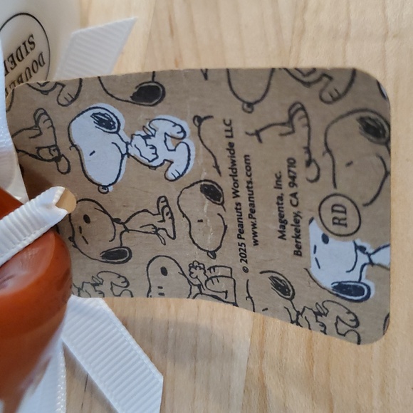 Rae Dunn Peanuts Collaboration White Ceramic Football Themed Mug - Picture 5 of 7